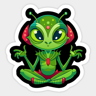 cute aliens Sticker